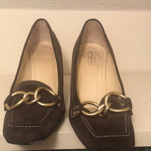 Coach suede heels - Picture 2 of 5